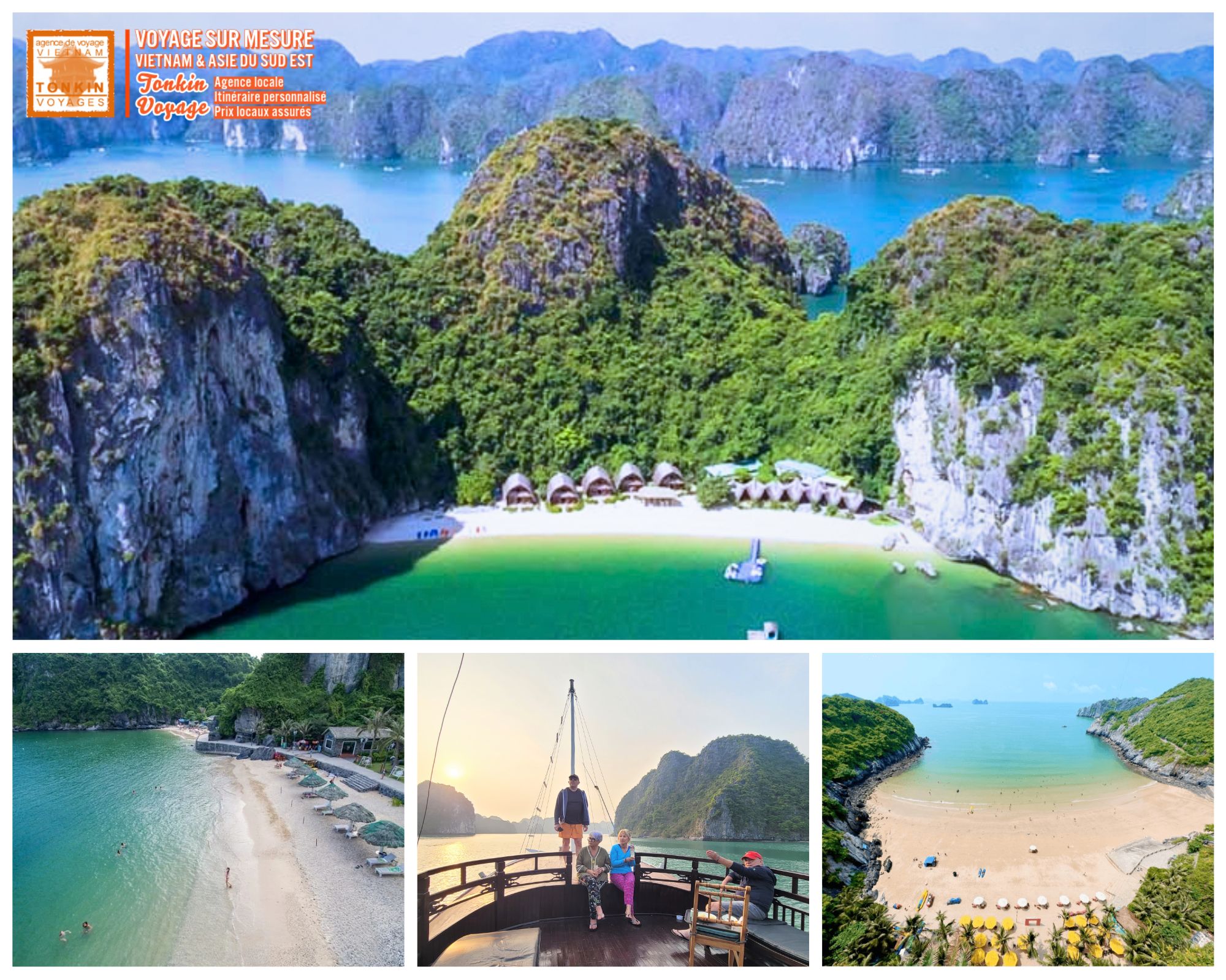 Meilleures plages du Nord du Vietnam et meilleure p&eacute;riode pour en profiter
